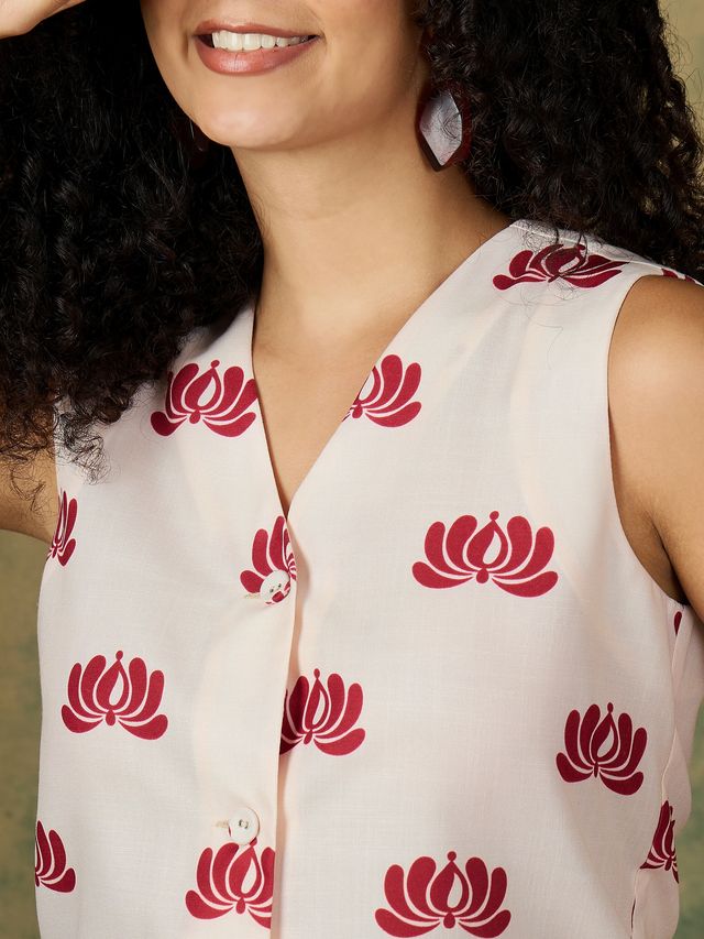 Fusion Waistcoat Top