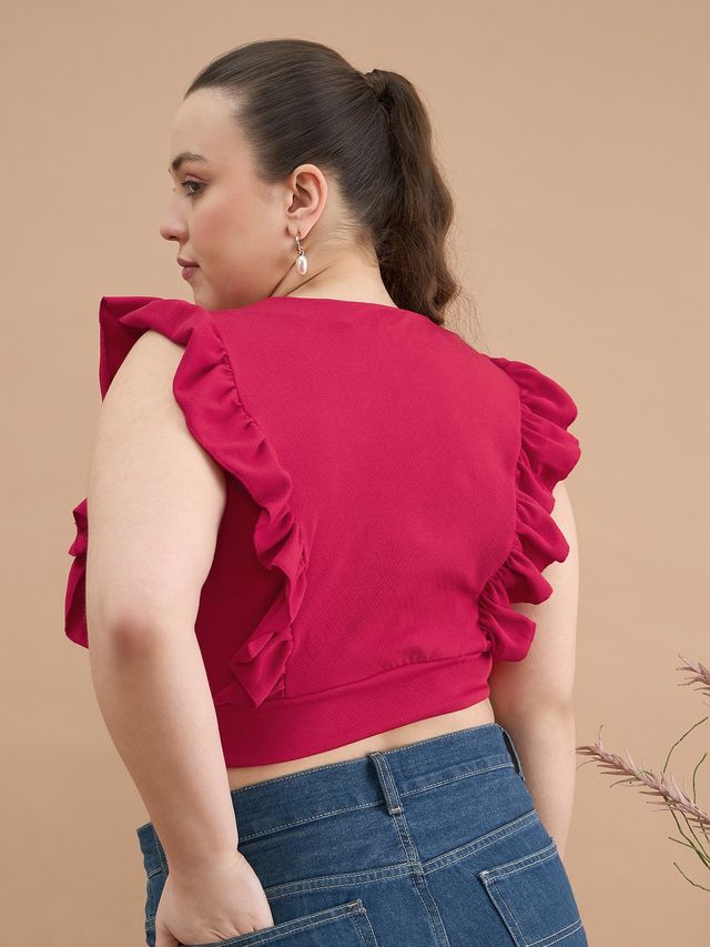 Women Fitted Crop Top