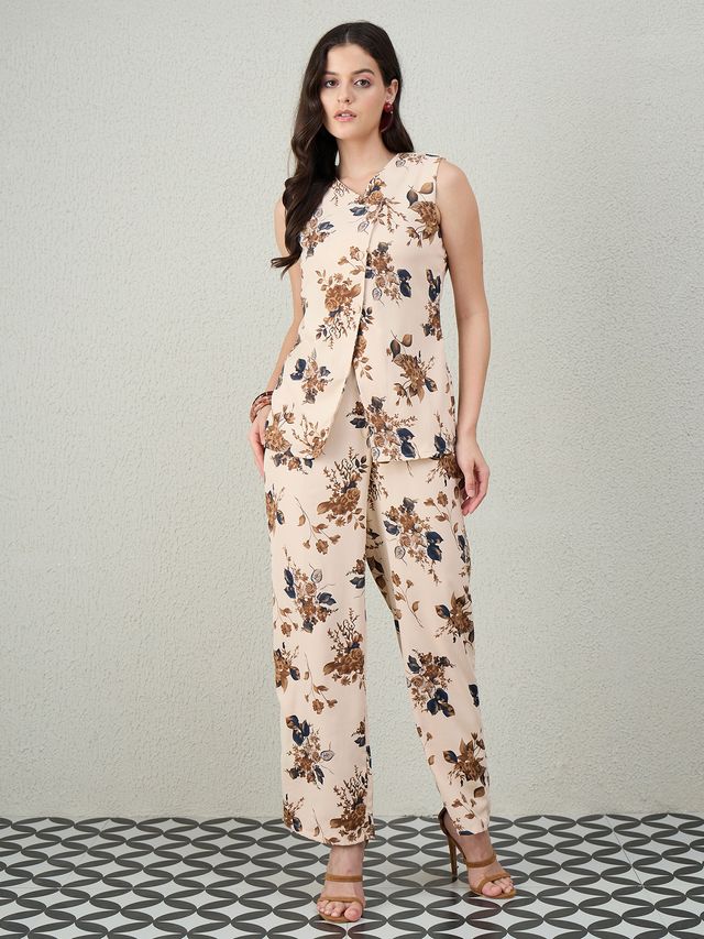 LONGLINE WAISTCOAT CO-ORD SET