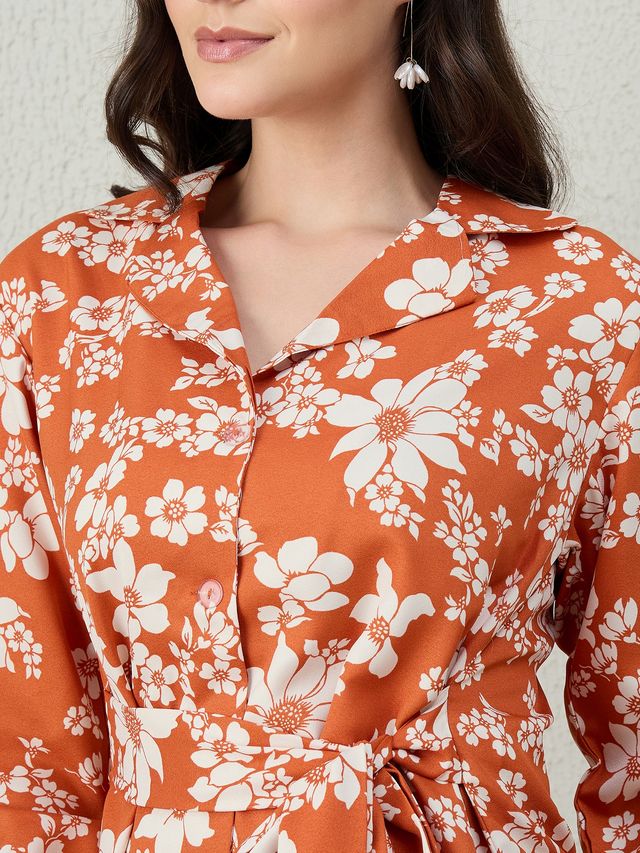 EVOLET BELTED CO-ORD SET