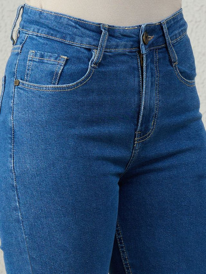 STRAIGHT WIDE LEG JEANS