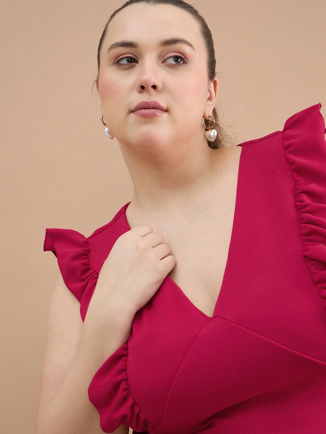 Women Fitted Crop Top