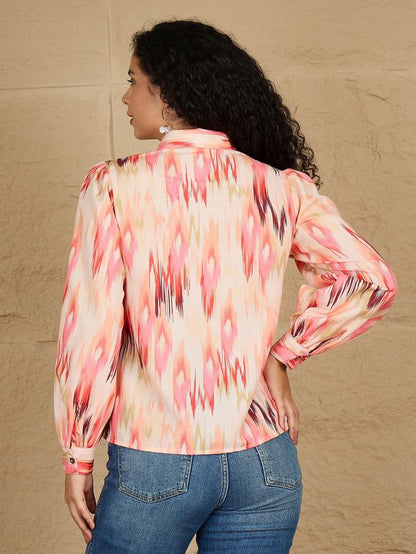 Long Sleeve Frill Shirt