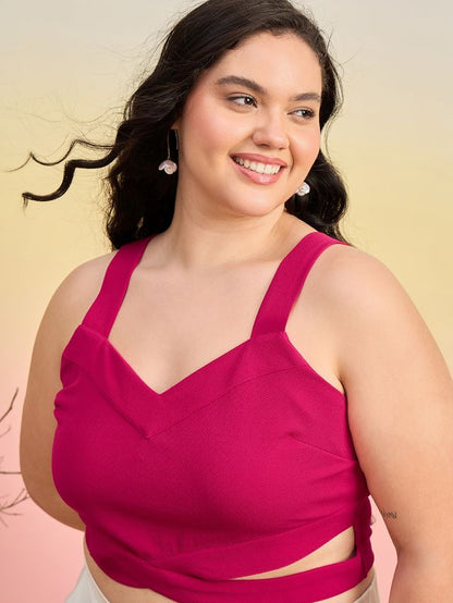 Shoulder Straps Tank Crop Top