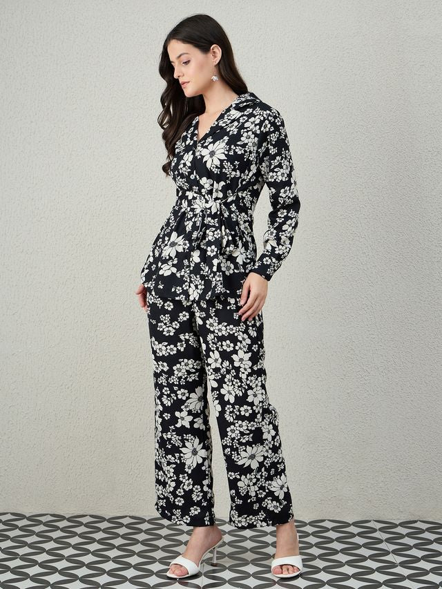 EVOLET BELTED CO-ORD SET